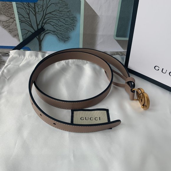 nice Leather belt with Double buckle - Picture 3 of 7